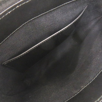 Gucci Logo GG Supreme Leather Black Shoulder Bag — view 6