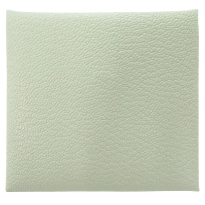 Hermes Bastia Chevre Vert Fizz Coin Purse Green — view 2