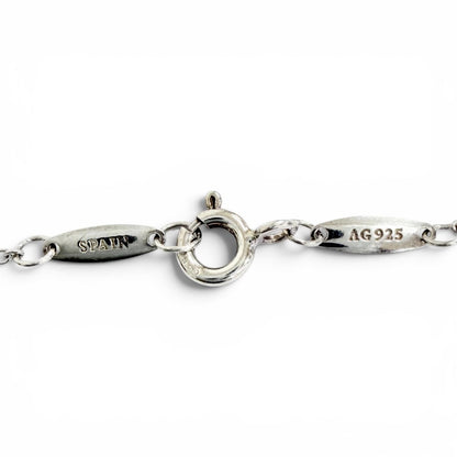 Tiffany & Co by the Yard Pink Sapphire Bracelet Silver — view 6