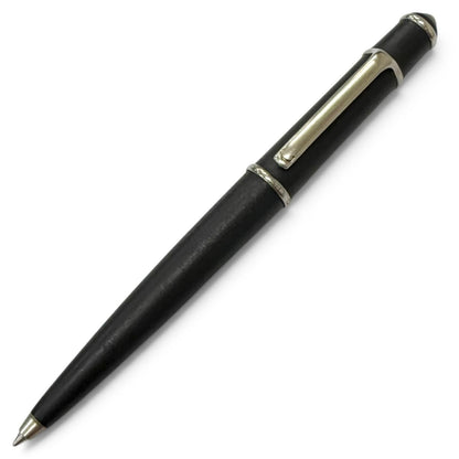 Cartier Diabolo de Black Cabochon Twist Ballpoint Pen Matte Writing