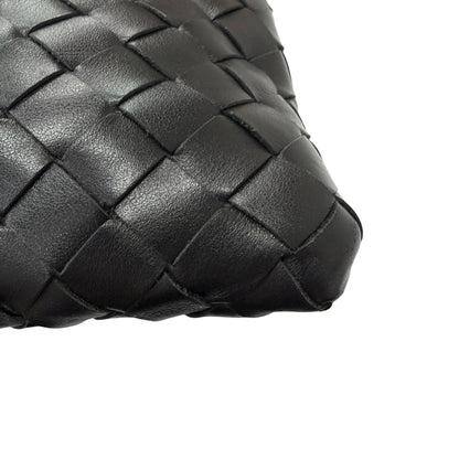 Bottega Veneta Andiamo Leather Intrecciato Messenger Flat Shoulder Bag — view 7