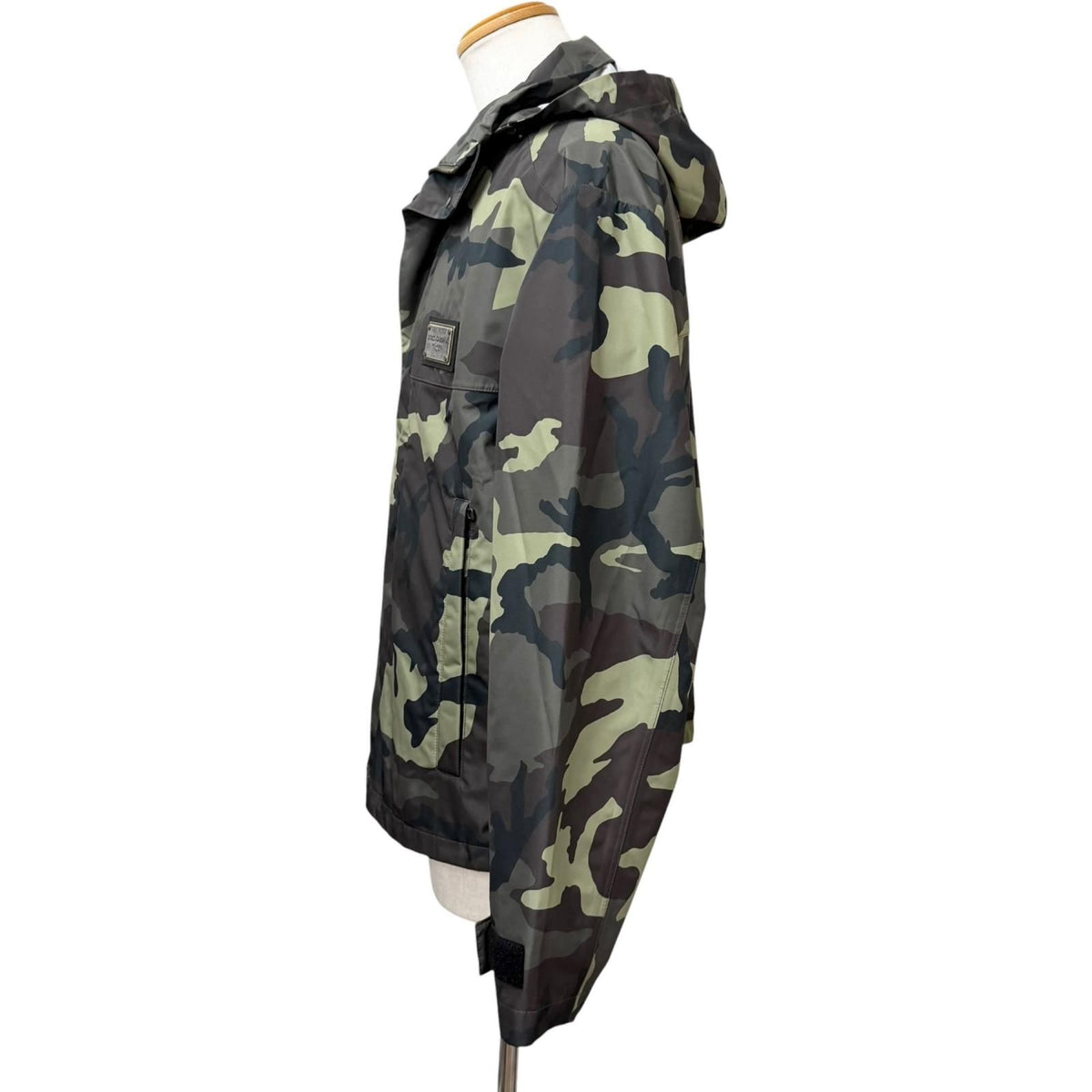 Dolce & Gabbana Black Tag Camouflage Pattern Mountain Hoodie Khaki 50 — view 3