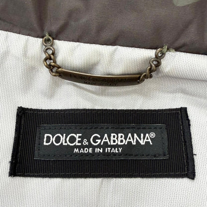 Dolce & Gabbana Black Tag Camouflage Pattern Mountain Hoodie Khaki 50 — view 8