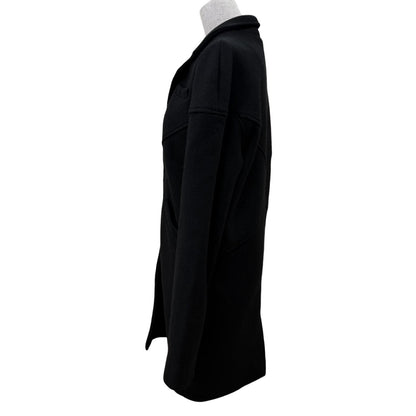 Chrome Hearts Cashmere 100% Cross Ball Button Coat Black Silver — view 3
