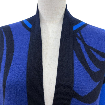 Hermes la Promenade du Matin Morning Walk Cashmere 100% Logo Button Long Sleeve — view 2