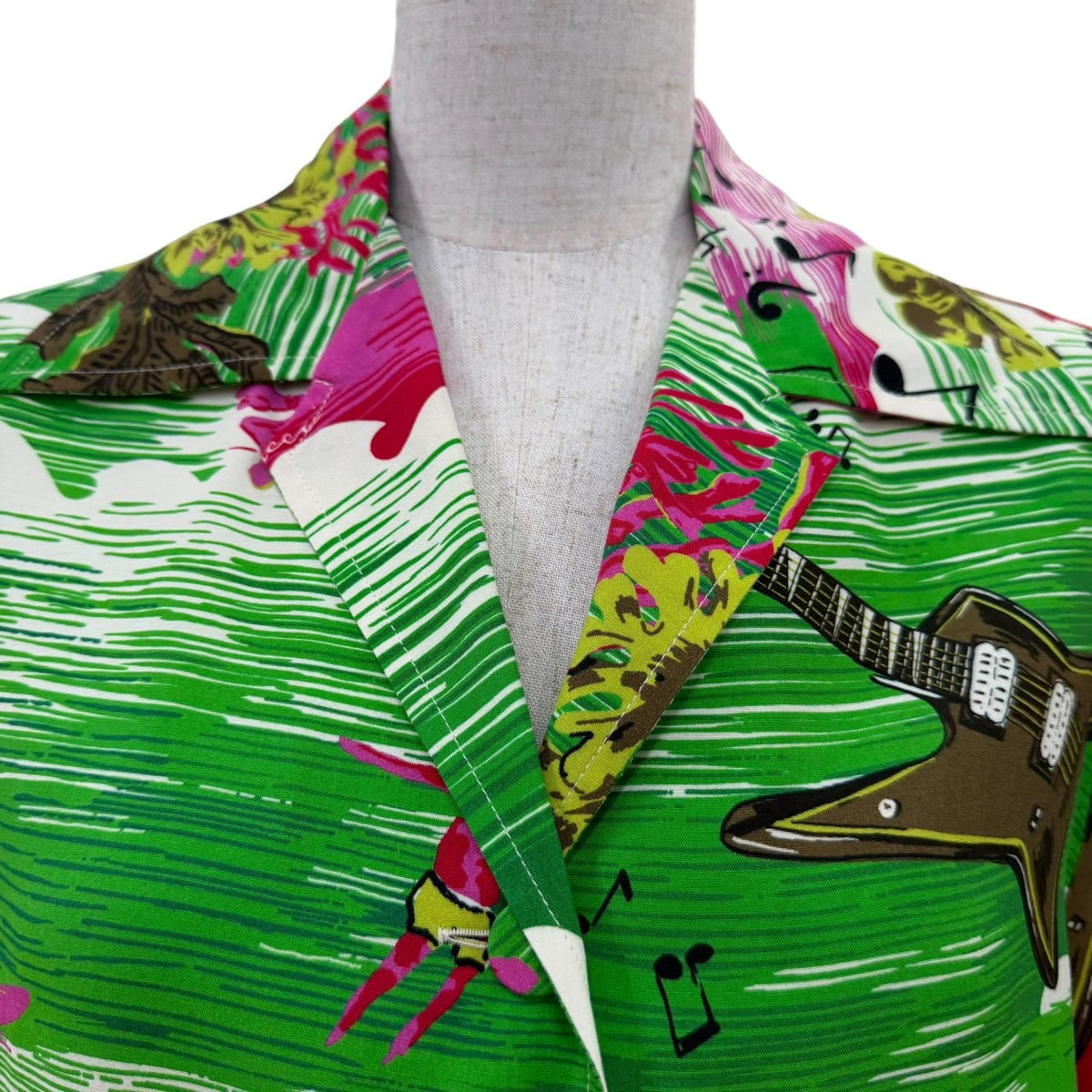 Gucci Logo All Over Print Design Top Short Sleeve Shirt Multicolor 36 — view 2
