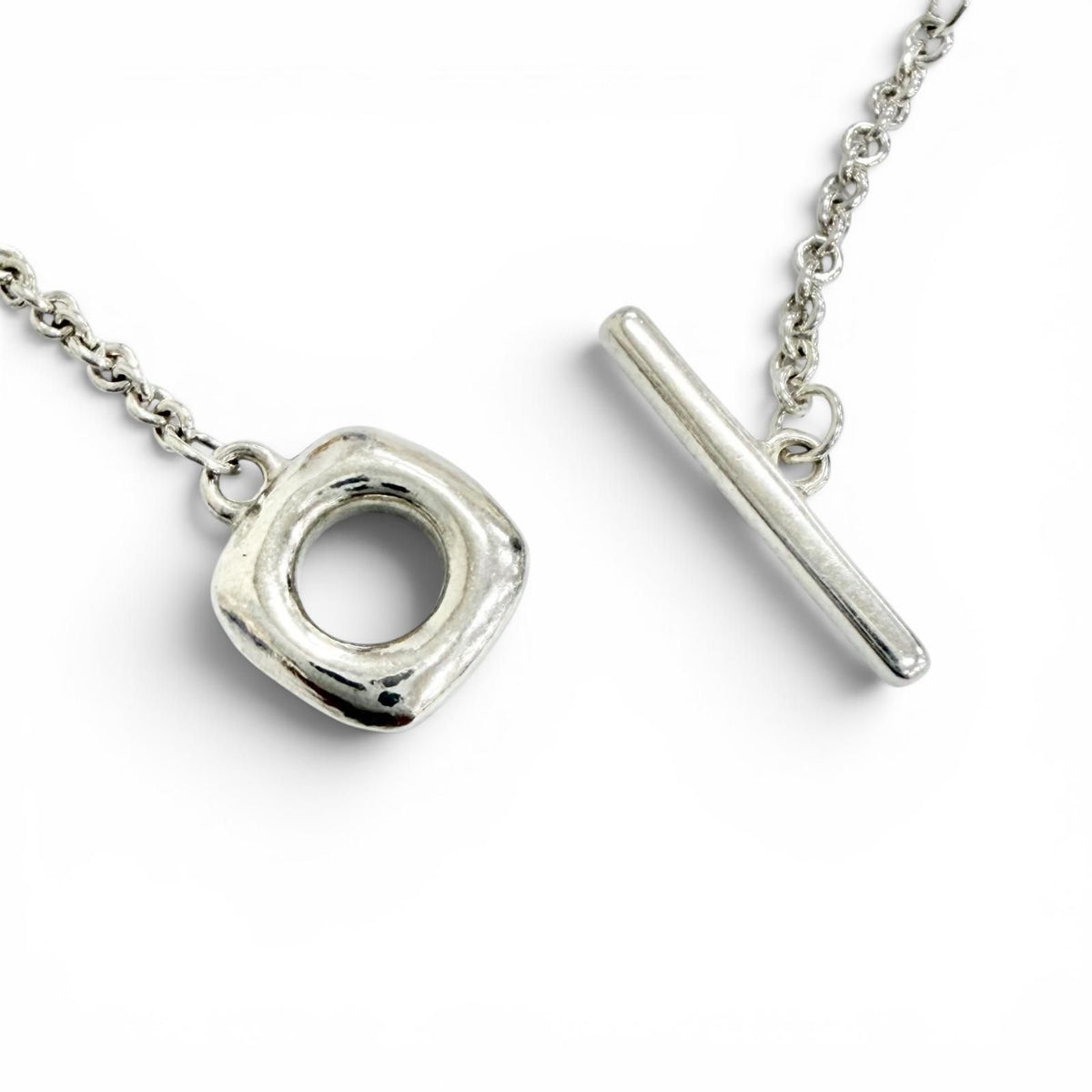 Tiffany & Co Square Anchor Chain Fresh Water Pearl Bracelet — view 4