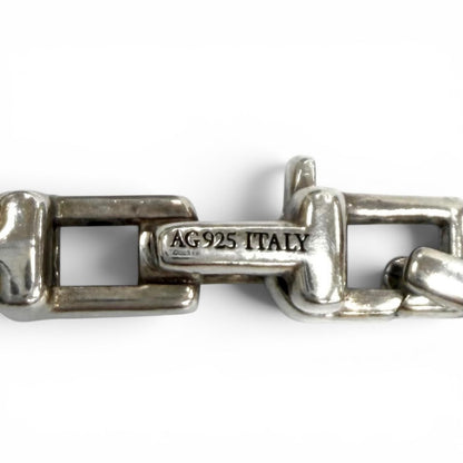 Tiffany & Co T Narrow Chain Bracelet Silver — view 5