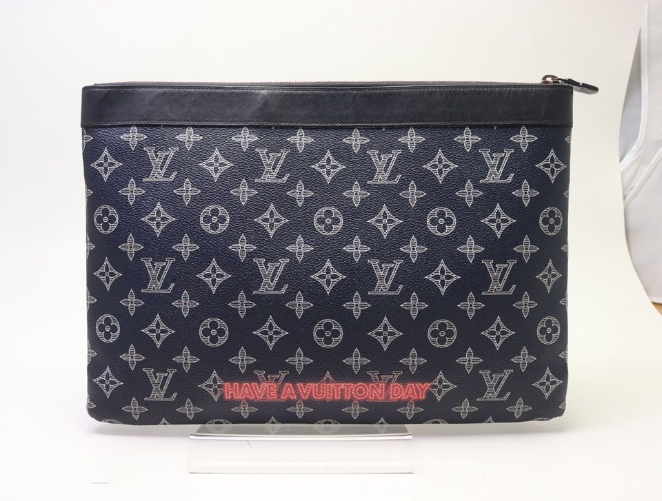 Louis Vuitton Pochette Jules GM Monogram Upside Down — view 2