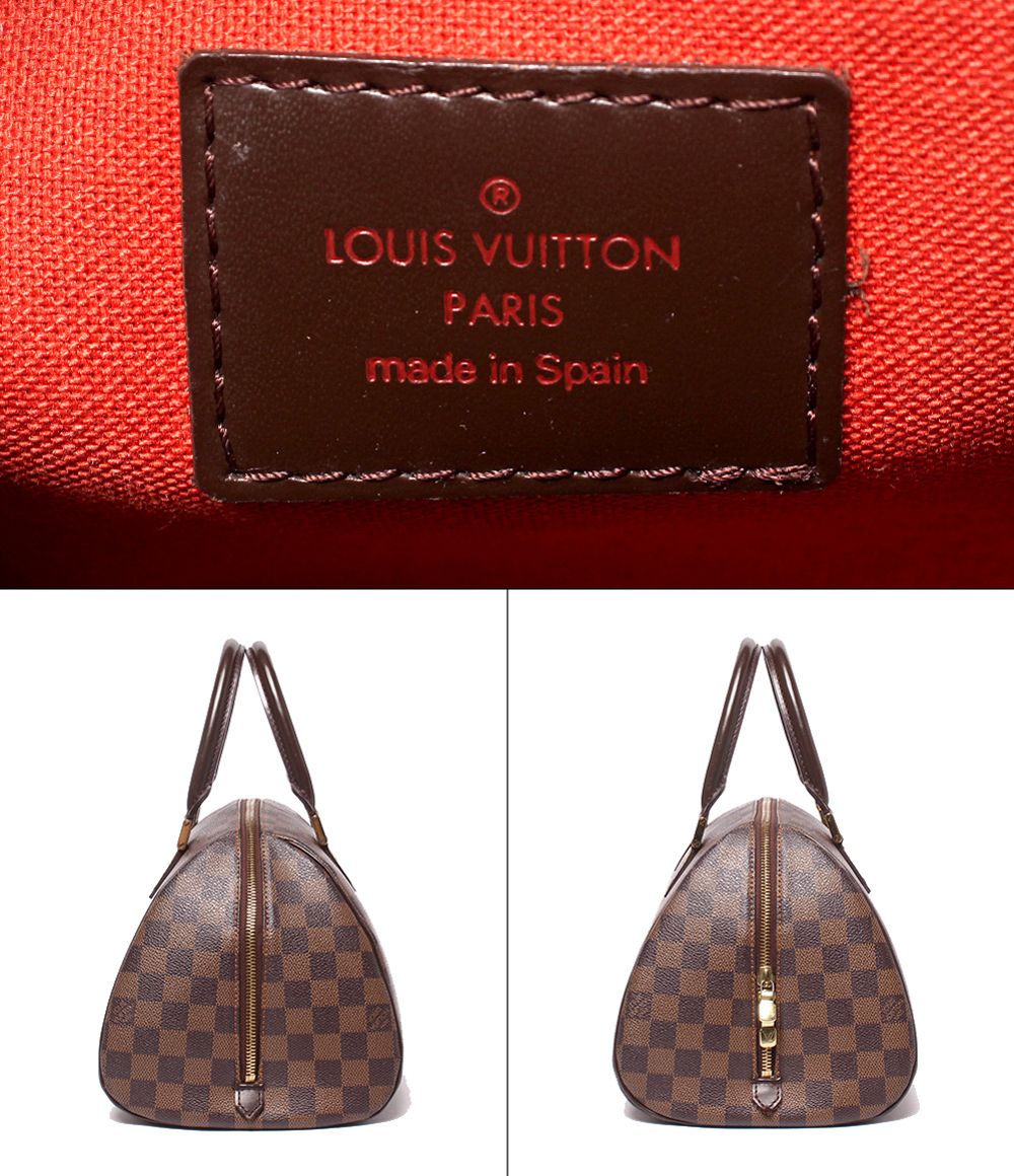 Louis Vuitton Mini Boston Bag Riviera MM Damier Ebene — view 4