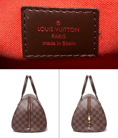Louis Vuitton Mini Boston Bag Riviera MM Damier Ebene — view 4