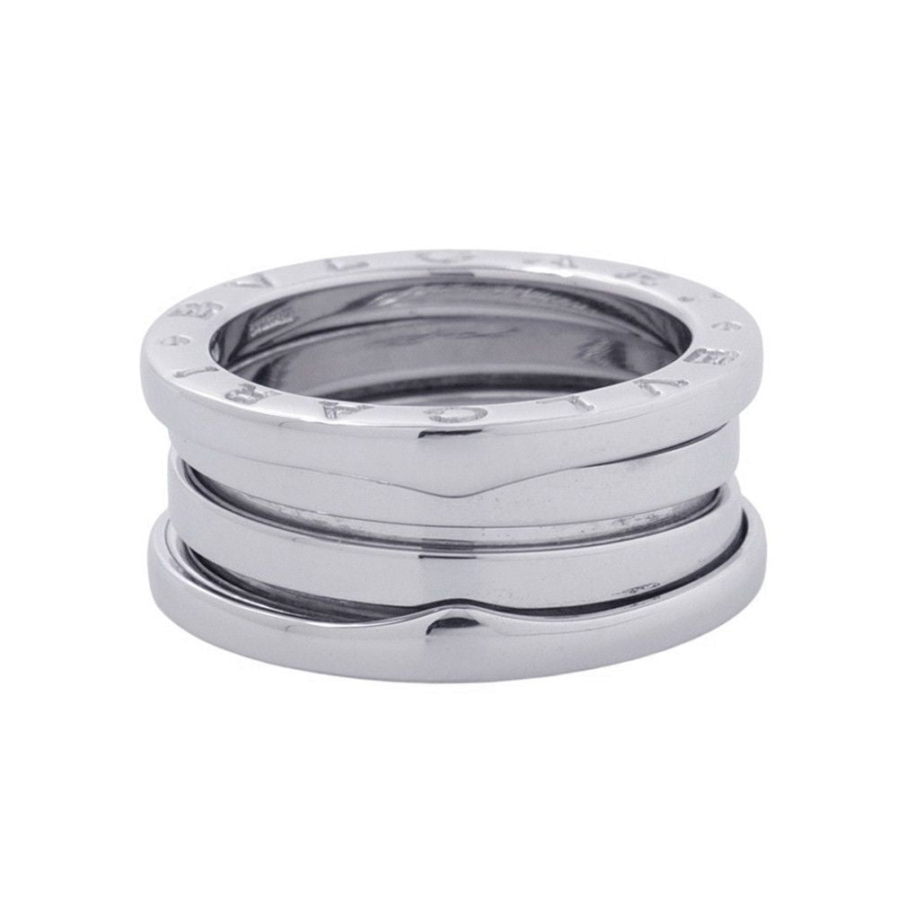 Bvlgari Ring B.zero1 Band 18k White Gold — view 3
