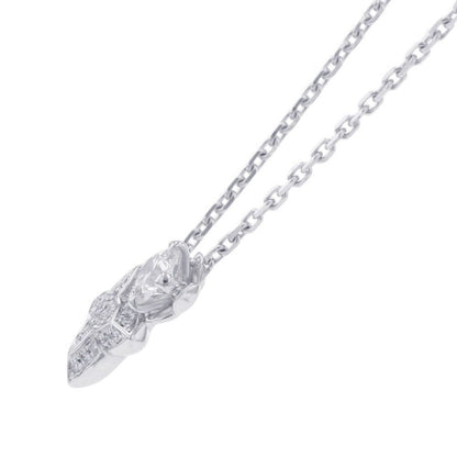 Louis Vuitton Necklace LV Diamond Pendant Double Round Center Stone Total 18k — view 2