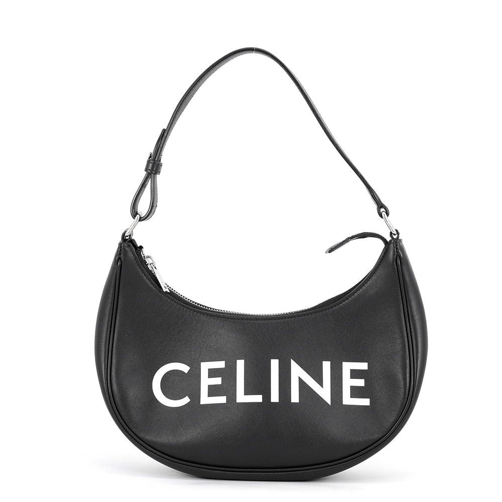 Celine Shoulder Bag Ava Leather Black