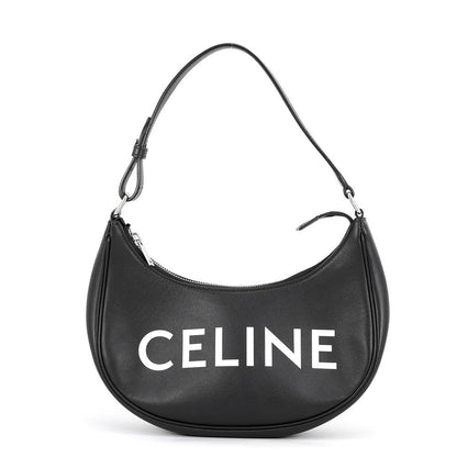 Celine Shoulder Bag Ava Leather Black