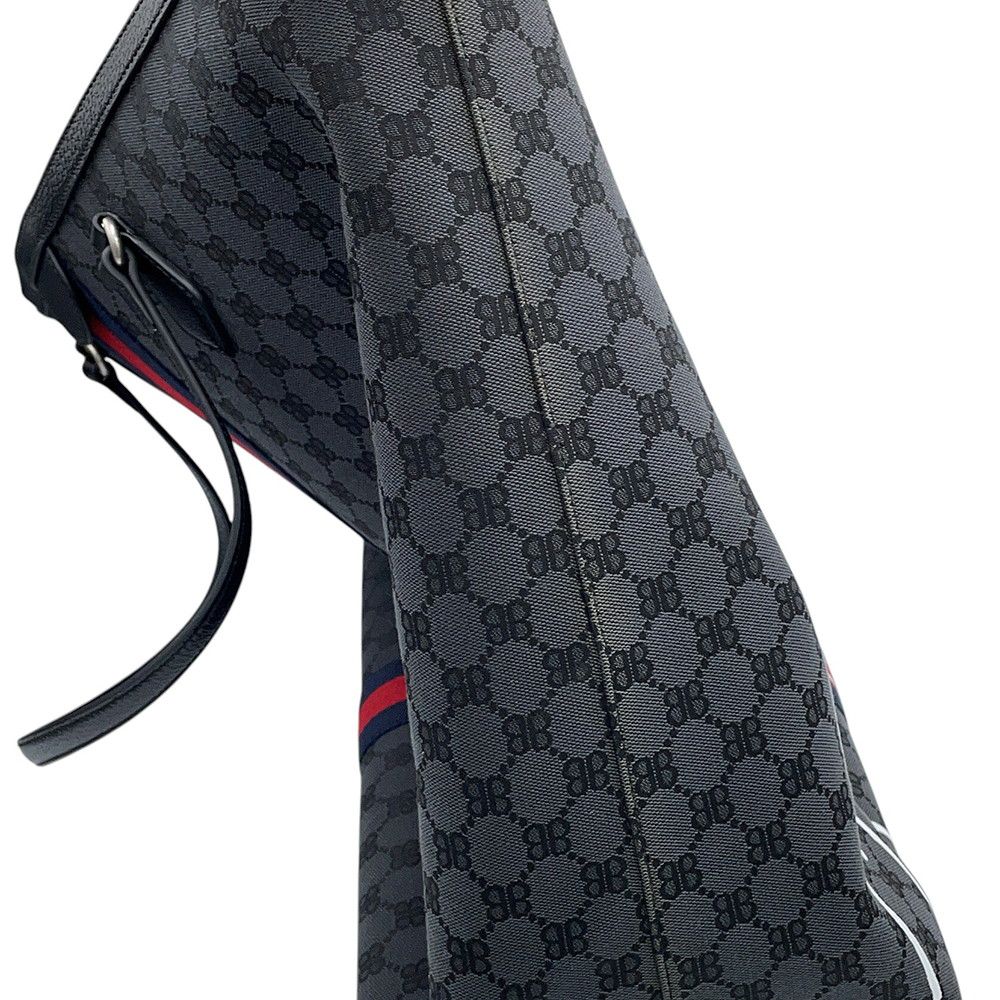 Gucci Tote Bag Collaboration the Hacker Project Graffite Large Black — view 7