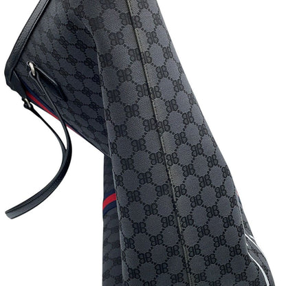 Gucci Tote Bag Collaboration the Hacker Project Graffite Large Black — view 7