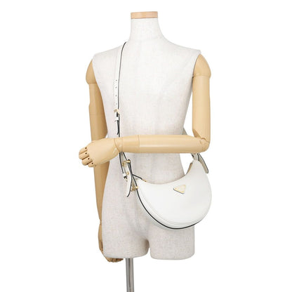 Prada Shoulder Bag Arke Small Leather White 2-Way — view 5