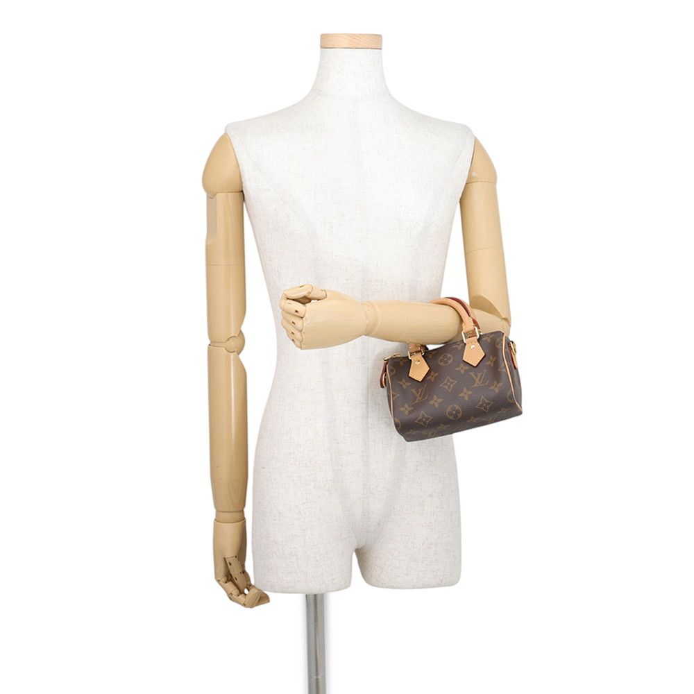 Louis Vuitton Monogram Nano Speedy 2-Way Shoulder Bag — view 4