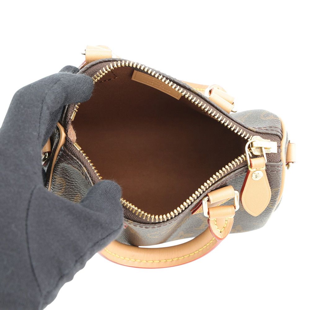 Louis Vuitton Monogram Nano Speedy 2-Way Shoulder Bag — view 6
