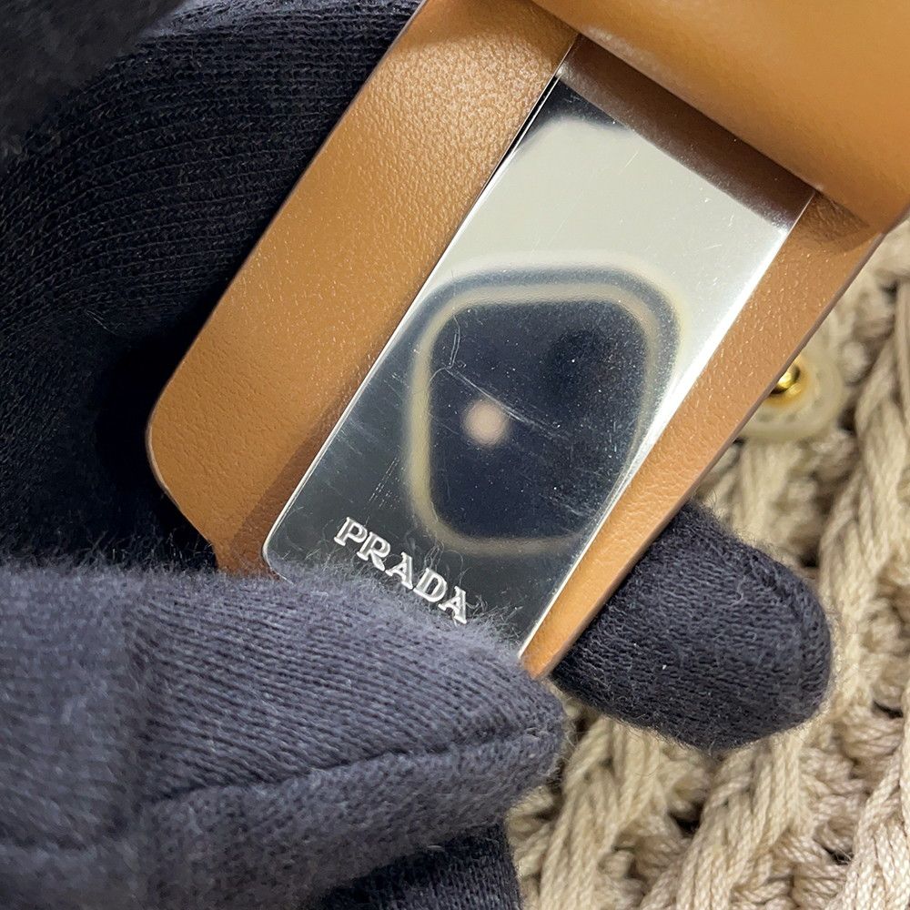 Prada Handbag Clochette Mini Fabric Bag — view 8