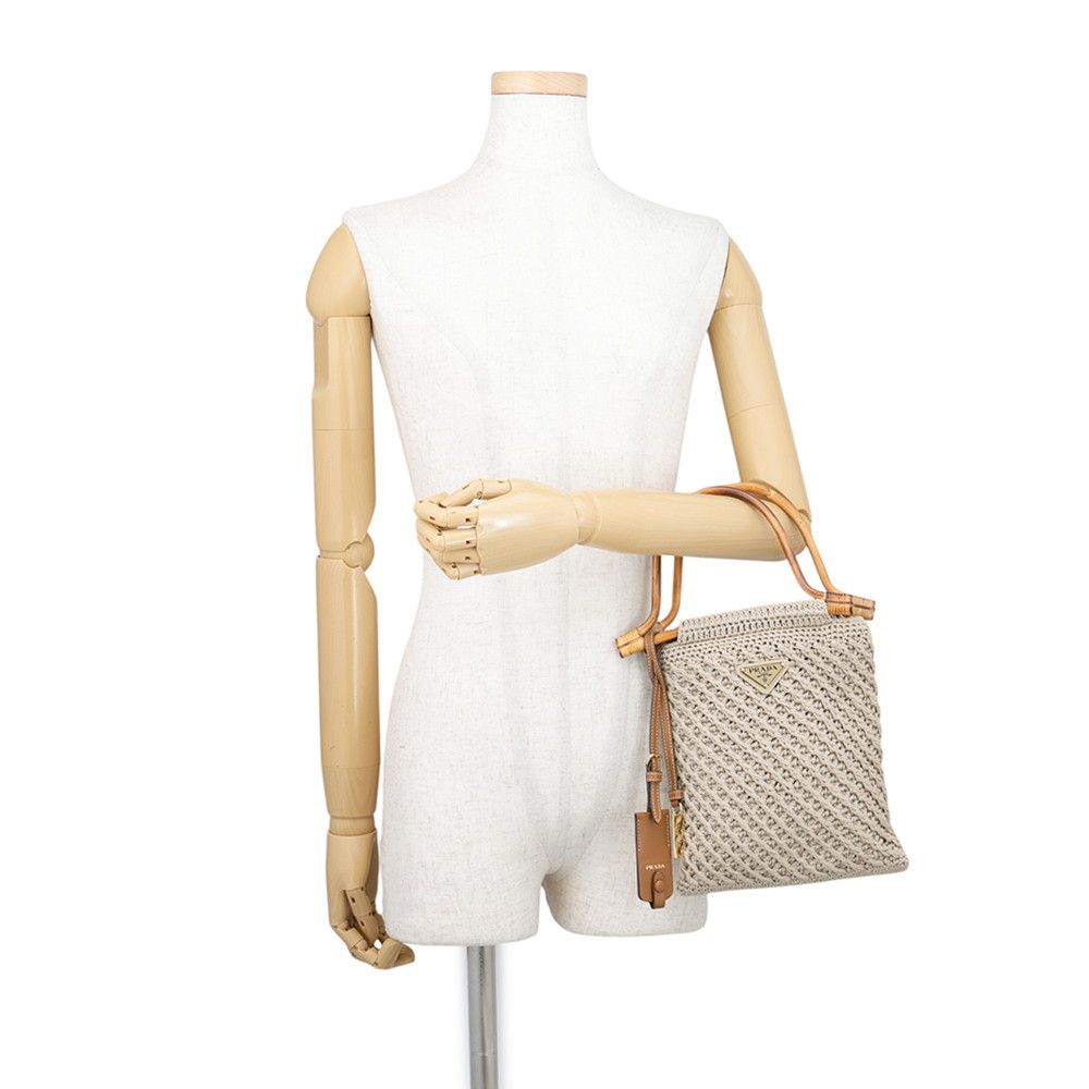 Prada Handbag Clochette Mini Fabric Bag — view 4