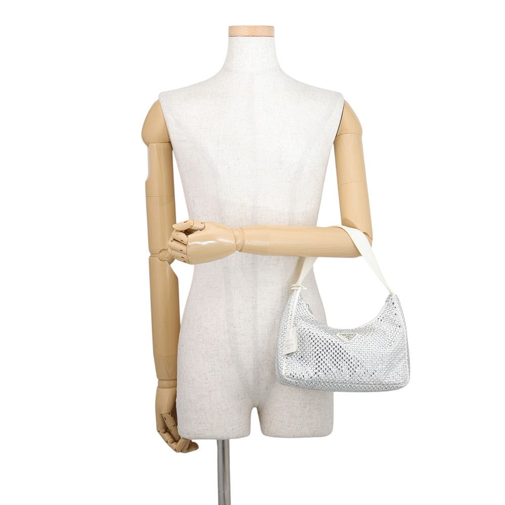 Prada Re Edition 2000 Terry Mini Bag Rhinestone — view 4