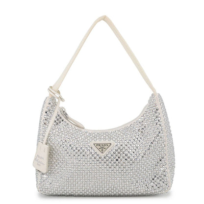 Prada Re Edition 2000 Terry Mini Bag Rhinestone