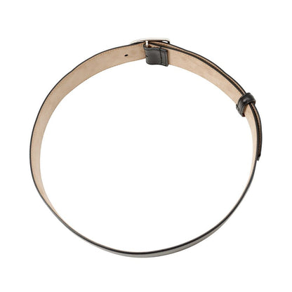 Dior Belt D Buckle Leather S Black — view 3