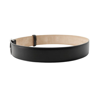 Dior Belt D Buckle Leather S Black — view 2