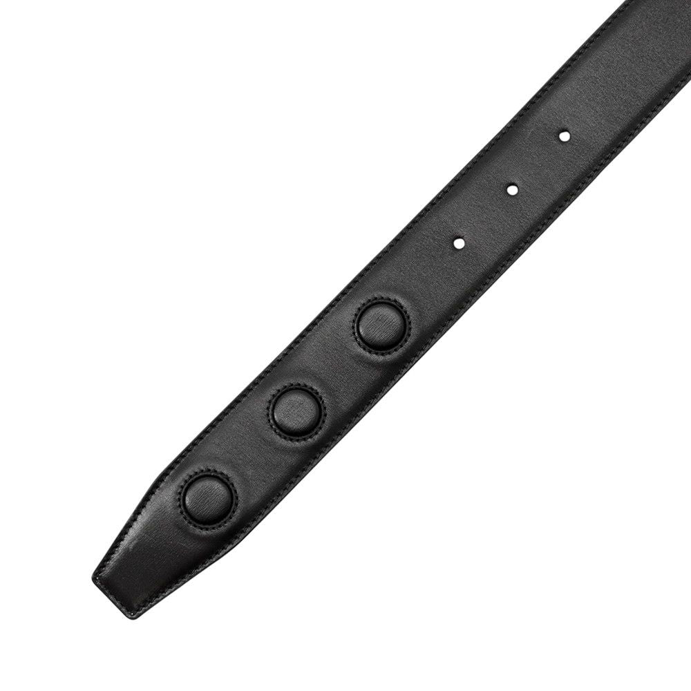 Dior Belt D Buckle Leather S Black — view 5