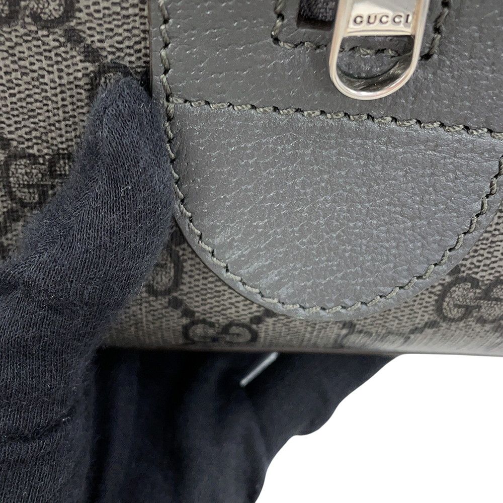 Gucci Boston Bag GG Supreme Ophidia Leather 2-Way — view 7