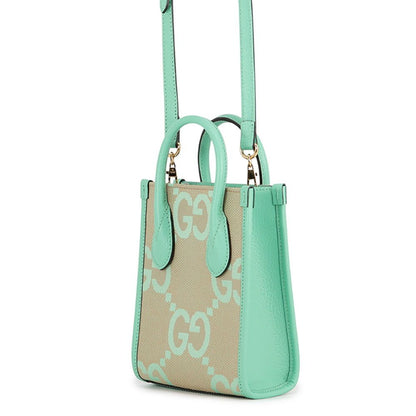 Gucci Jumbo GG Canvas Mini Tote 2-Way Shoulder Bag — view 2