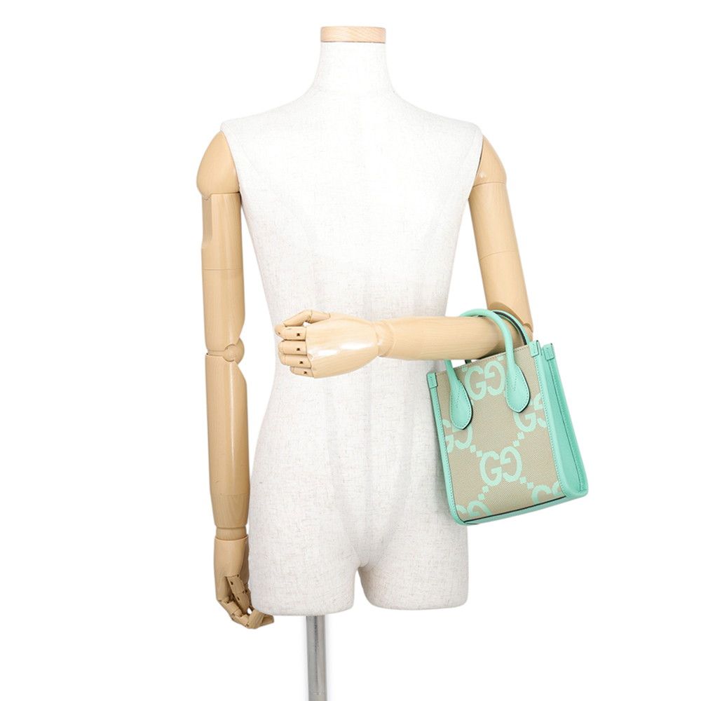 Gucci Jumbo GG Canvas Mini Tote 2-Way Shoulder Bag — view 4