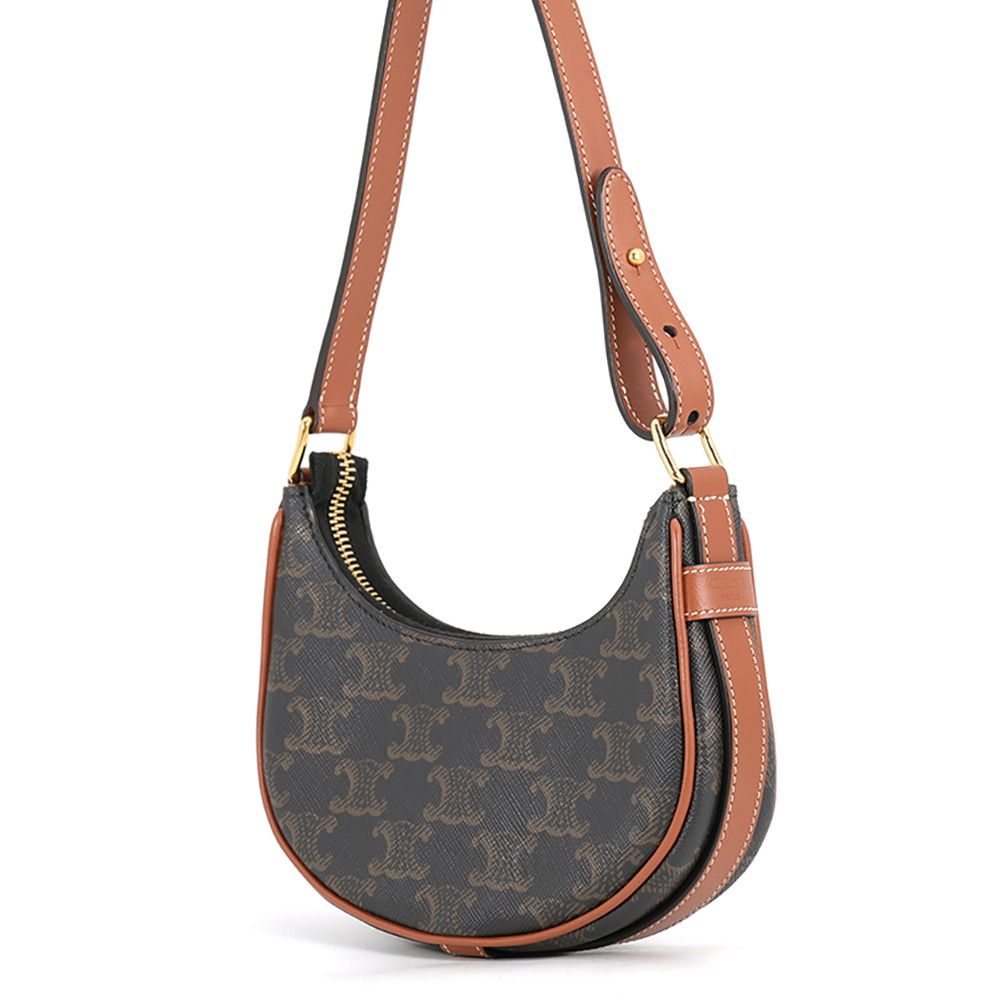 Celine Triomphe Ava Mini Leather Shoulder Bag — view 2