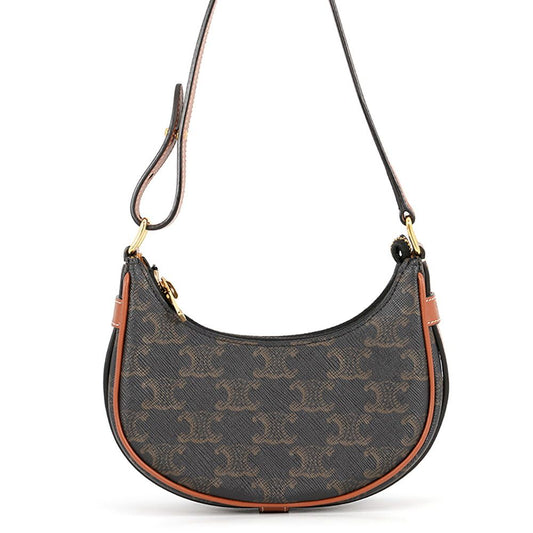 Celine Triomphe Ava Mini Leather Shoulder Bag