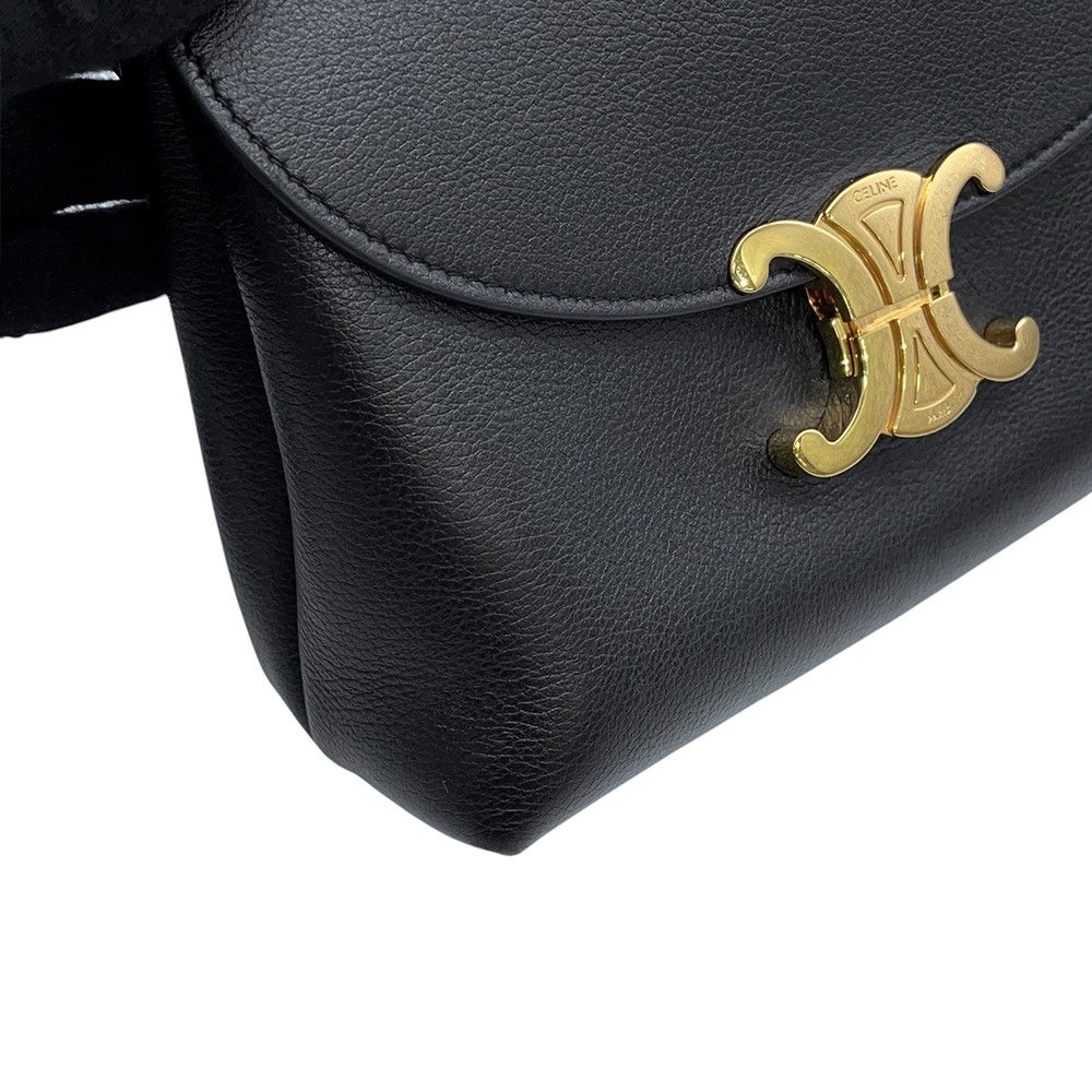 Celine Teen Nino 2-Way Shoulder Bag Black — view 8