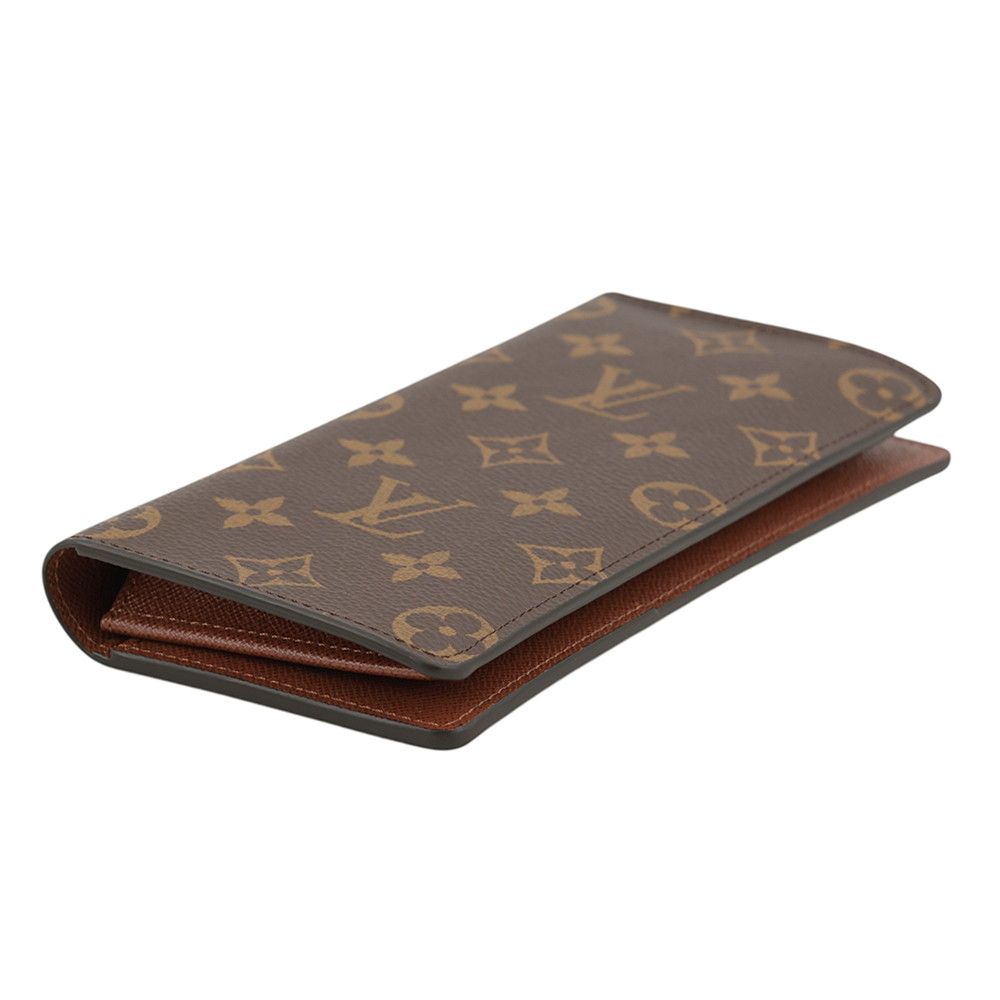 Louis Vuitton Wallet Monogram Portefeuille Brazza — view 2
