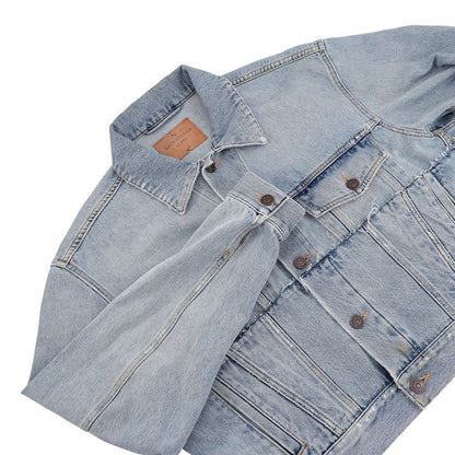Balenciaga Jacket Logo Denim Small Fit 36 — view 3
