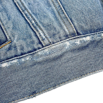 Balenciaga Jacket Logo Denim Small Fit 36 — view 6