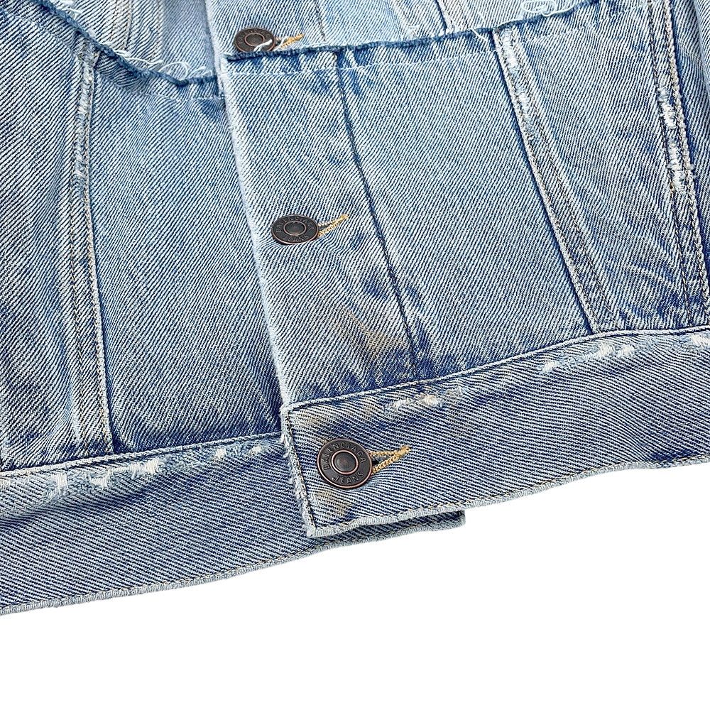 Balenciaga Jacket Logo Denim Small Fit 36 — view 4