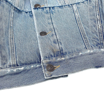 Balenciaga Jacket Logo Denim Small Fit 36 — view 4