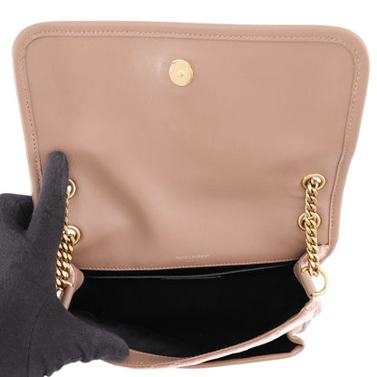 Saint Laurent Paris Chain Shoulder Bag Niki Baby Velvet Leather — view 7