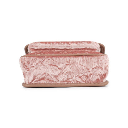 Saint Laurent Paris Chain Shoulder Bag Niki Baby Velvet Leather — view 3