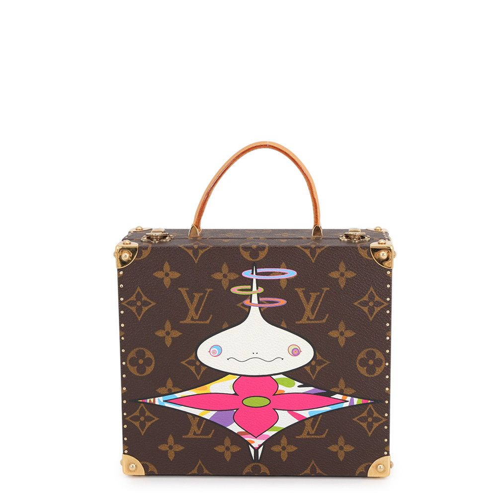 Louis Vuitton Jewelry Case Monogram Onion Head Takashi Murakami Collaboration