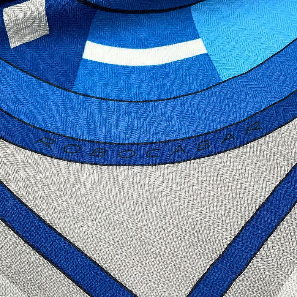 Hermes Scarf Carre H 100 Robo Cover le Robocabar Cashmere Silk — view 6