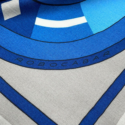 Hermes Scarf Carre H 100 Robo Cover le Robocabar Cashmere Silk — view 6