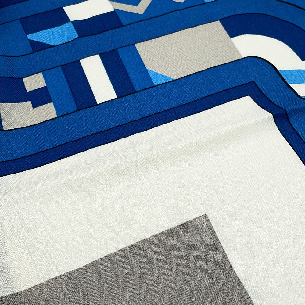 Hermes Scarf Carre H 100 Robo Cover le Robocabar Cashmere Silk — view 4