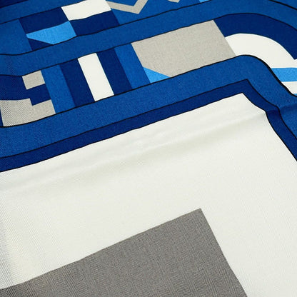 Hermes Scarf Carre H 100 Robo Cover le Robocabar Cashmere Silk — view 4