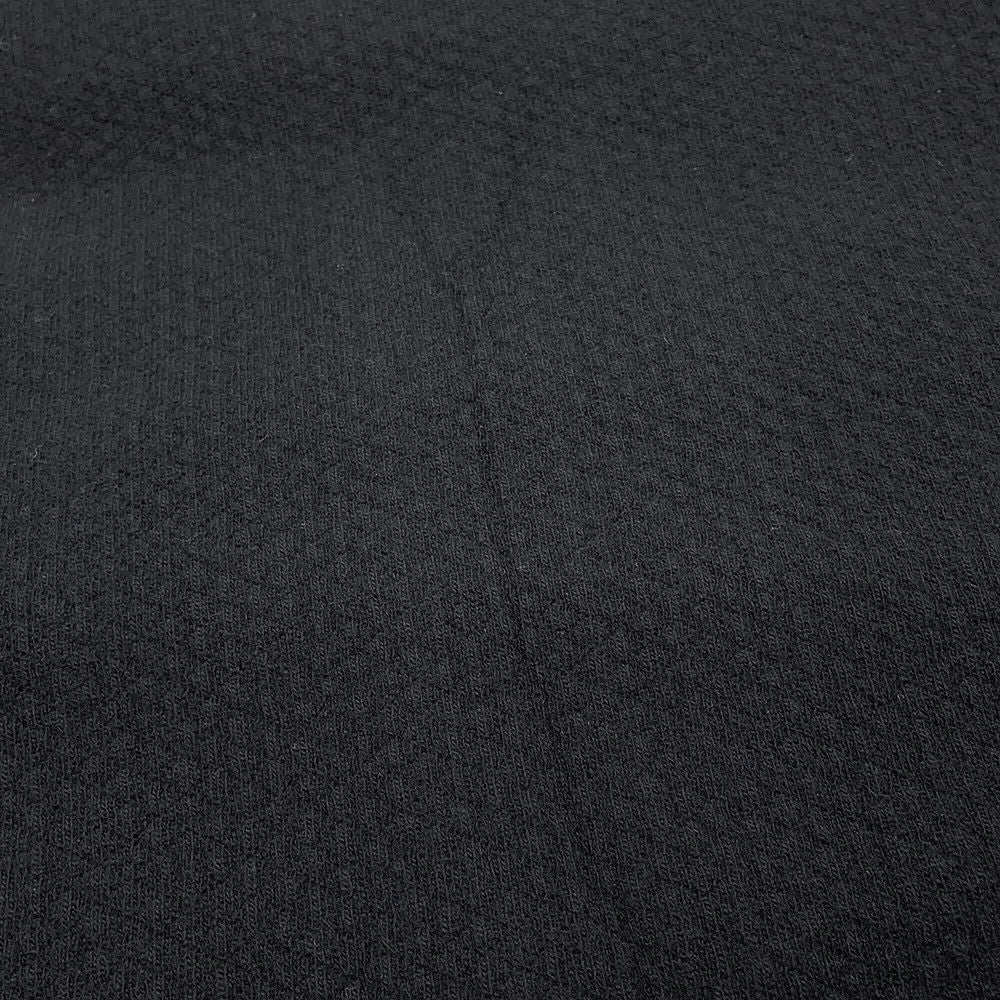 Chanel Scarf Large Logo Wool Cashmere Black — view 4